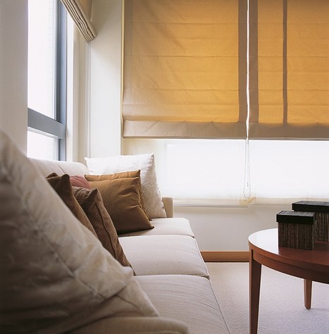 Somfy - roman blinds