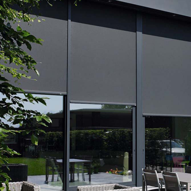 Utvendige screens og rullesjalusier Connect Your Home Somfy